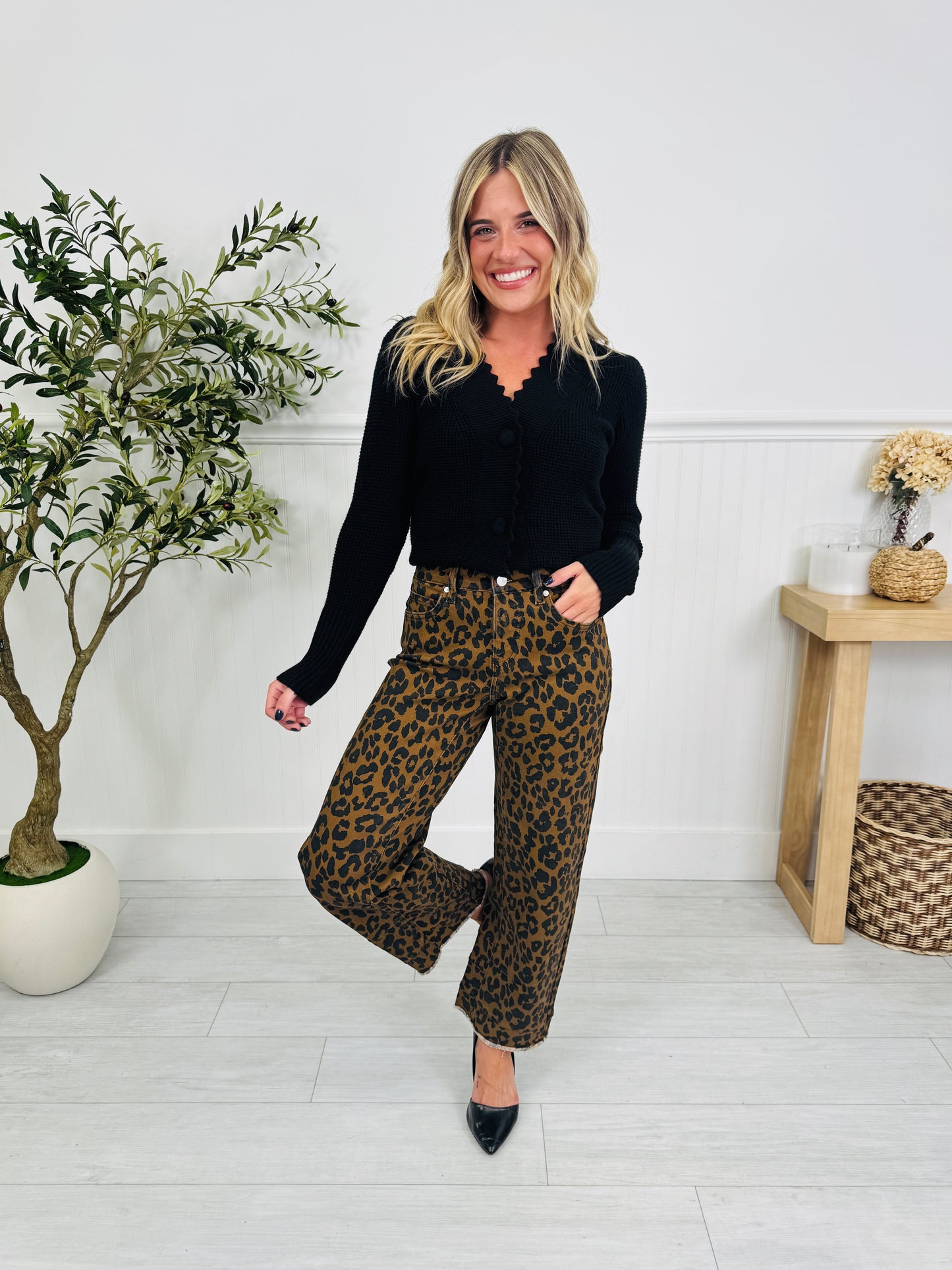 Fierce Factor Tummy Control Barrel Jeans