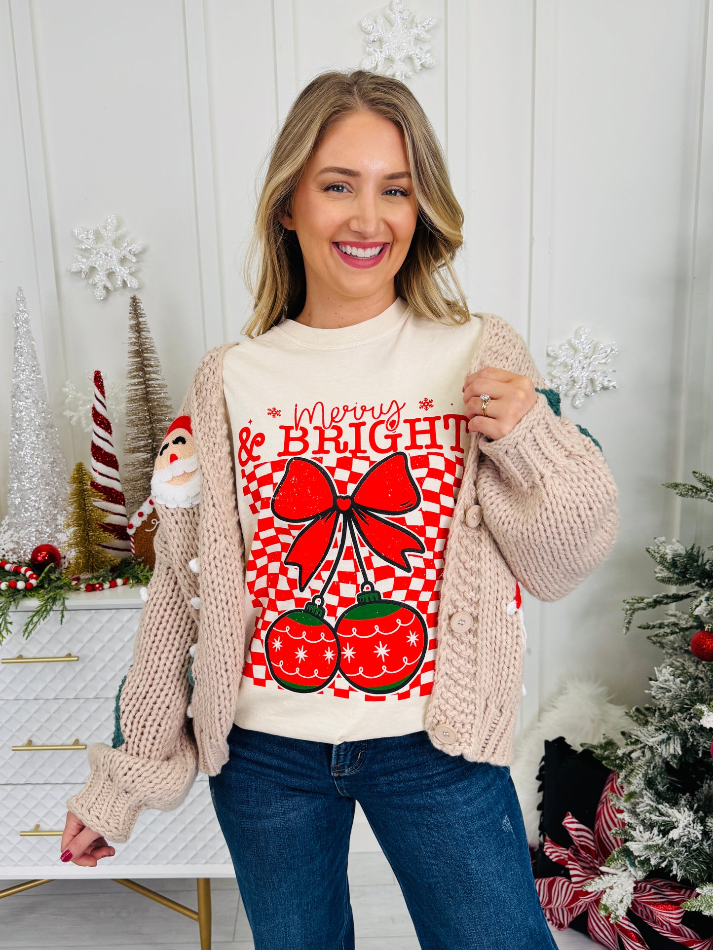 Merry & Bright Graphic Tee