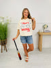Tired Mom Baseball Club Graphic Tee
