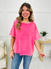 DOORBUSTER! Worn To Perfection Top- Multiple Colors!