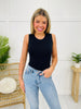 Reversible High Neckline Shapewear Tank Top- Multiple Colors!