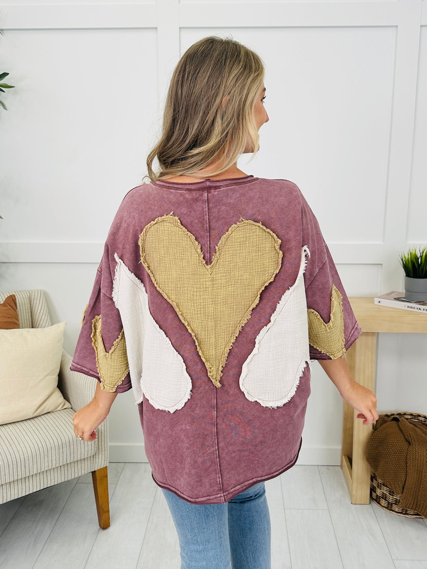 Heart Of The Matter Top In Lilac