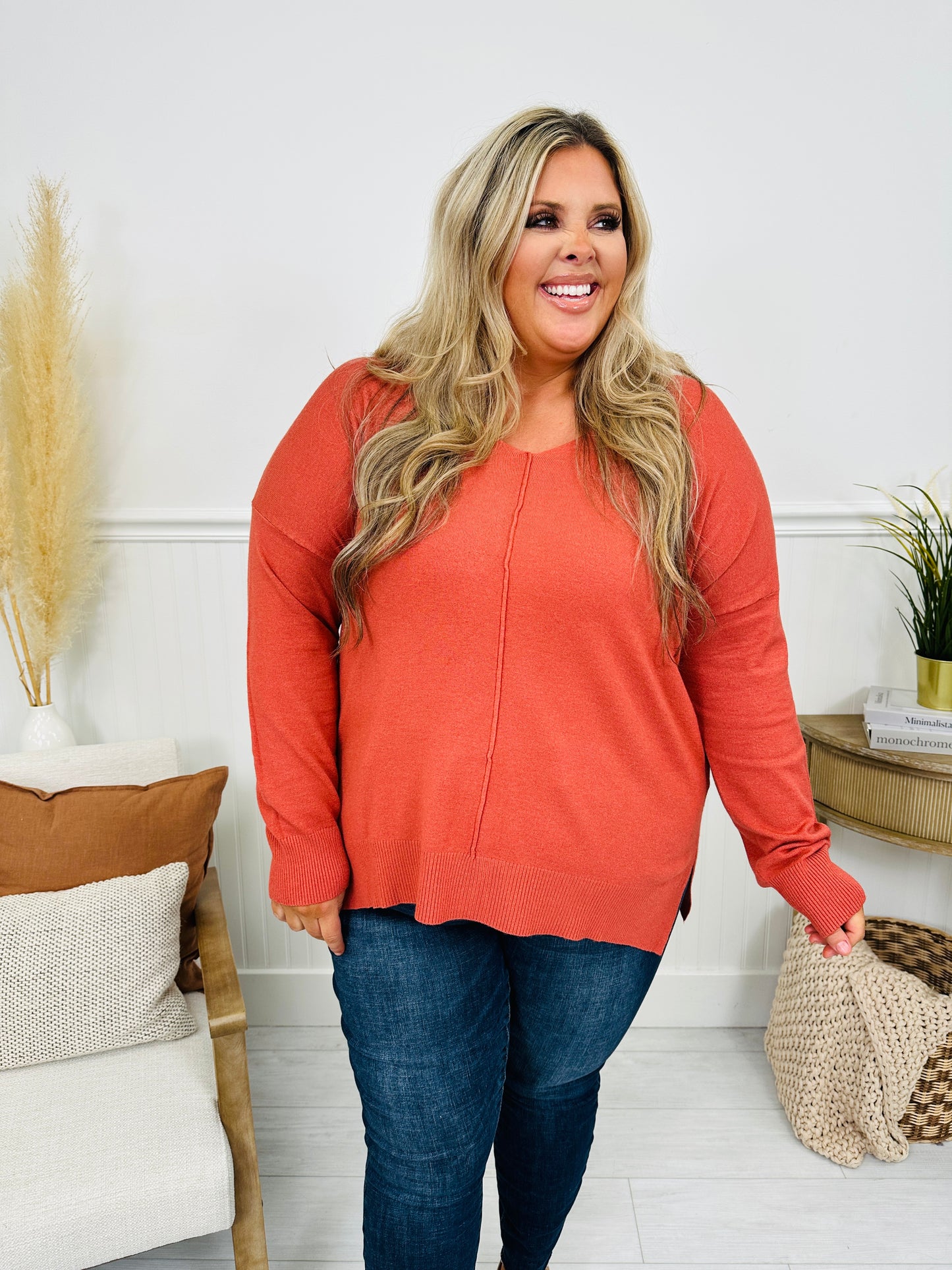 Fall Feels Sweater- Multiple Colors!