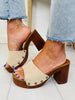 Sunset Strolls Heels In Wheat