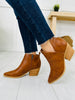 Midnight Mark Booties in Tan