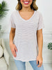 Radiant Waves Top- Multiple Colors!