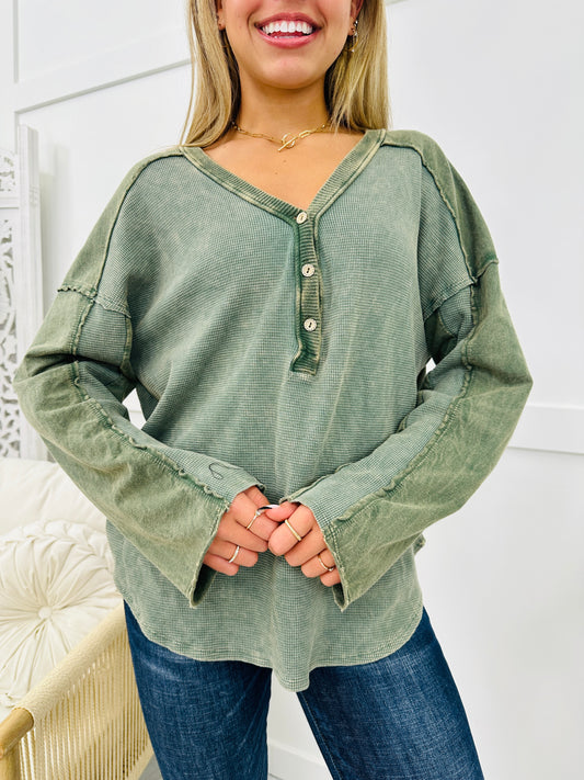 Effortless Charm Top- Multiple Colors!