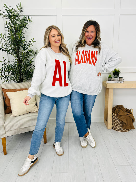 Alabama Reversible AL Graphic Crewneck Sweatshirt