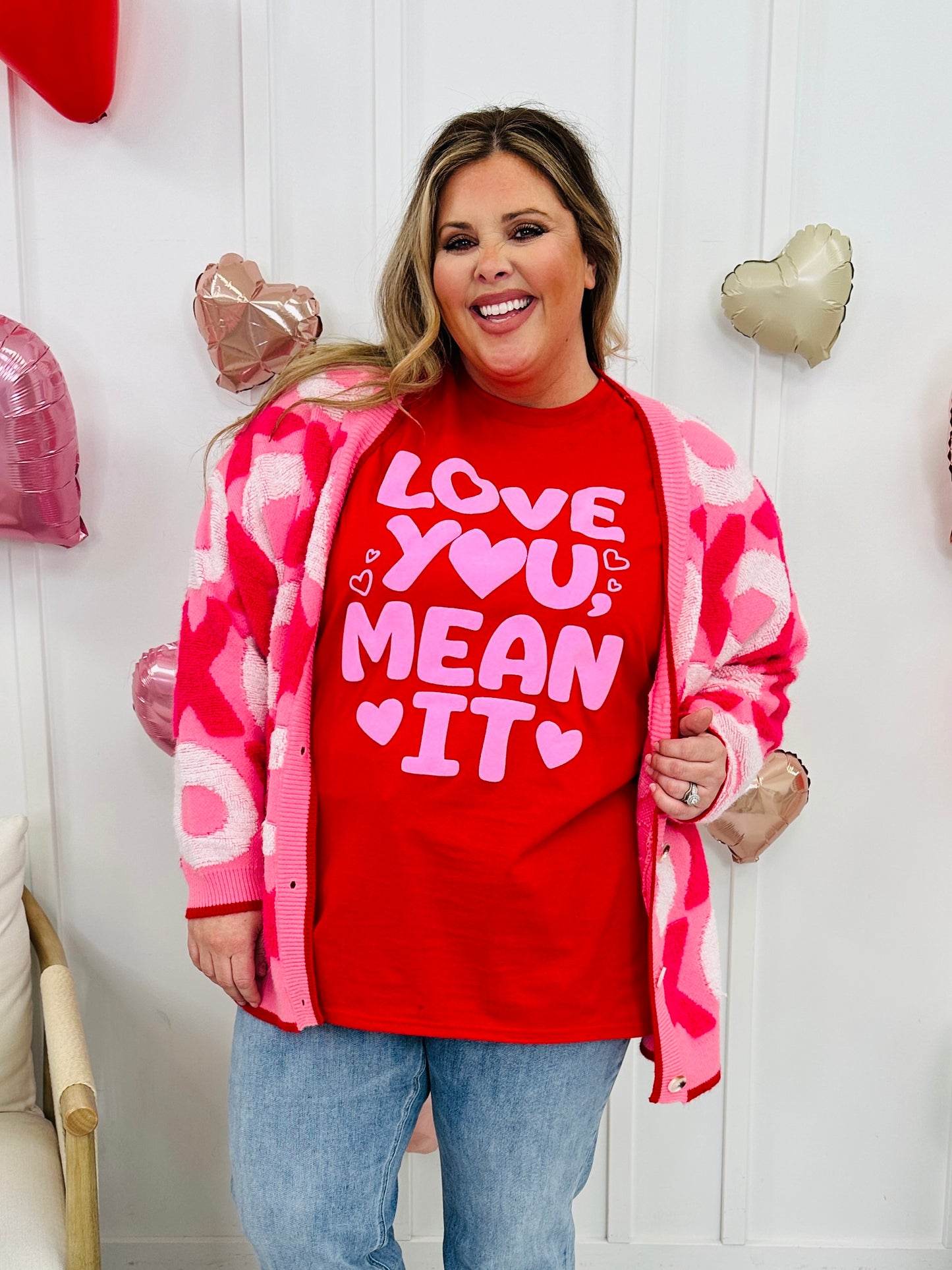 Love You, Mean It Graphic Tee