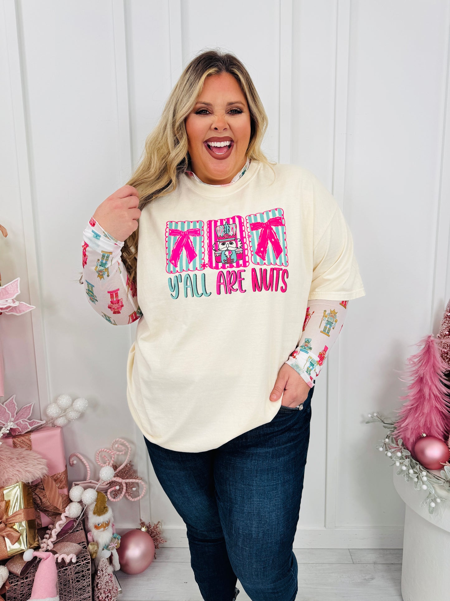 Yall Are Nuts Graphic Tee