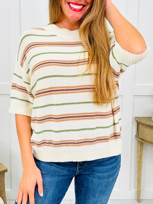 Rustic Rhythm Sweater