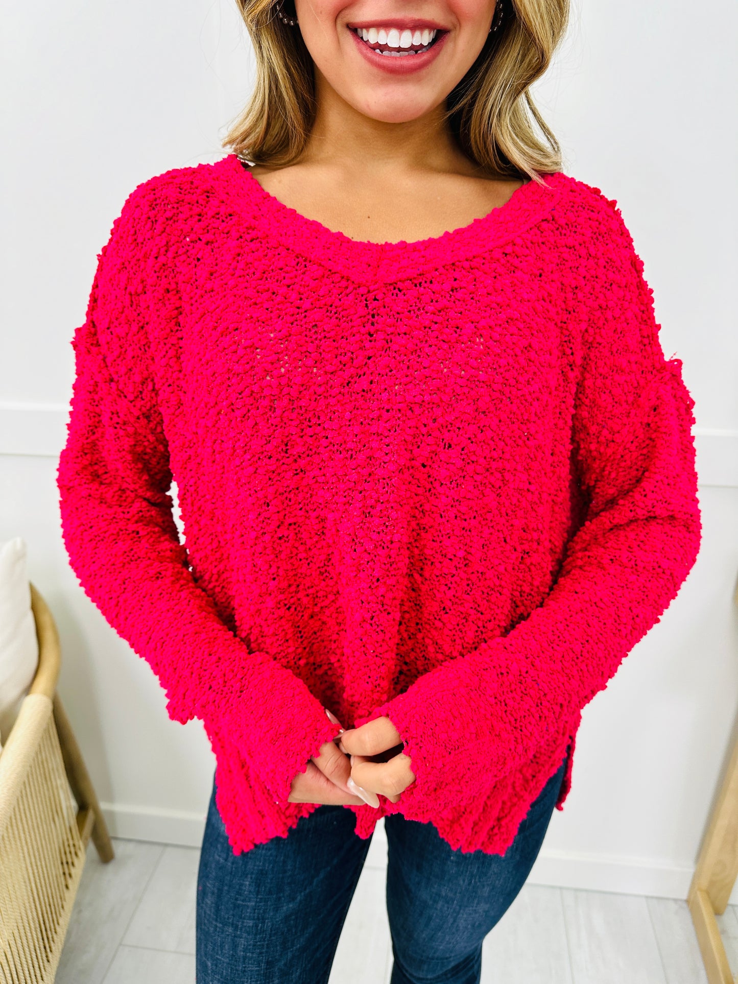 REG/CURVY Essential Ease Sweater- Multiple Colors!