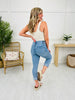 Dreaming of Summer Tummy Control Capri Jeans