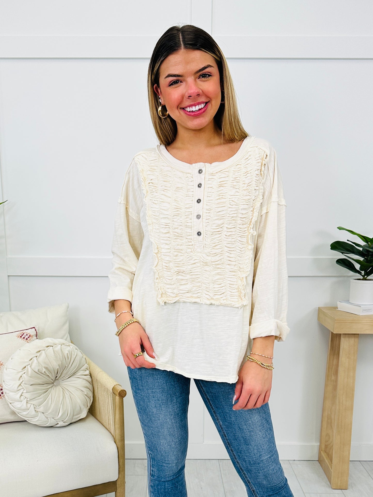 Timeless Charm Top- Multiple Colors!