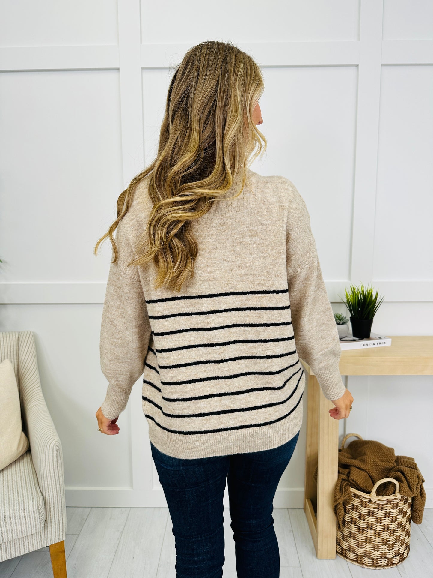 In Perfect Time Sweater in Khaki
