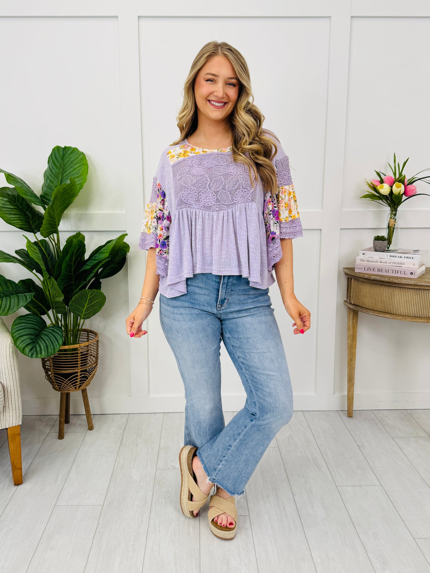 The Lovely Mix Top