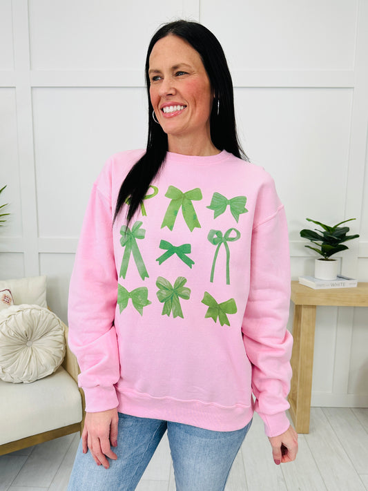 Tied Up In Luck Graphic Sweatshirt