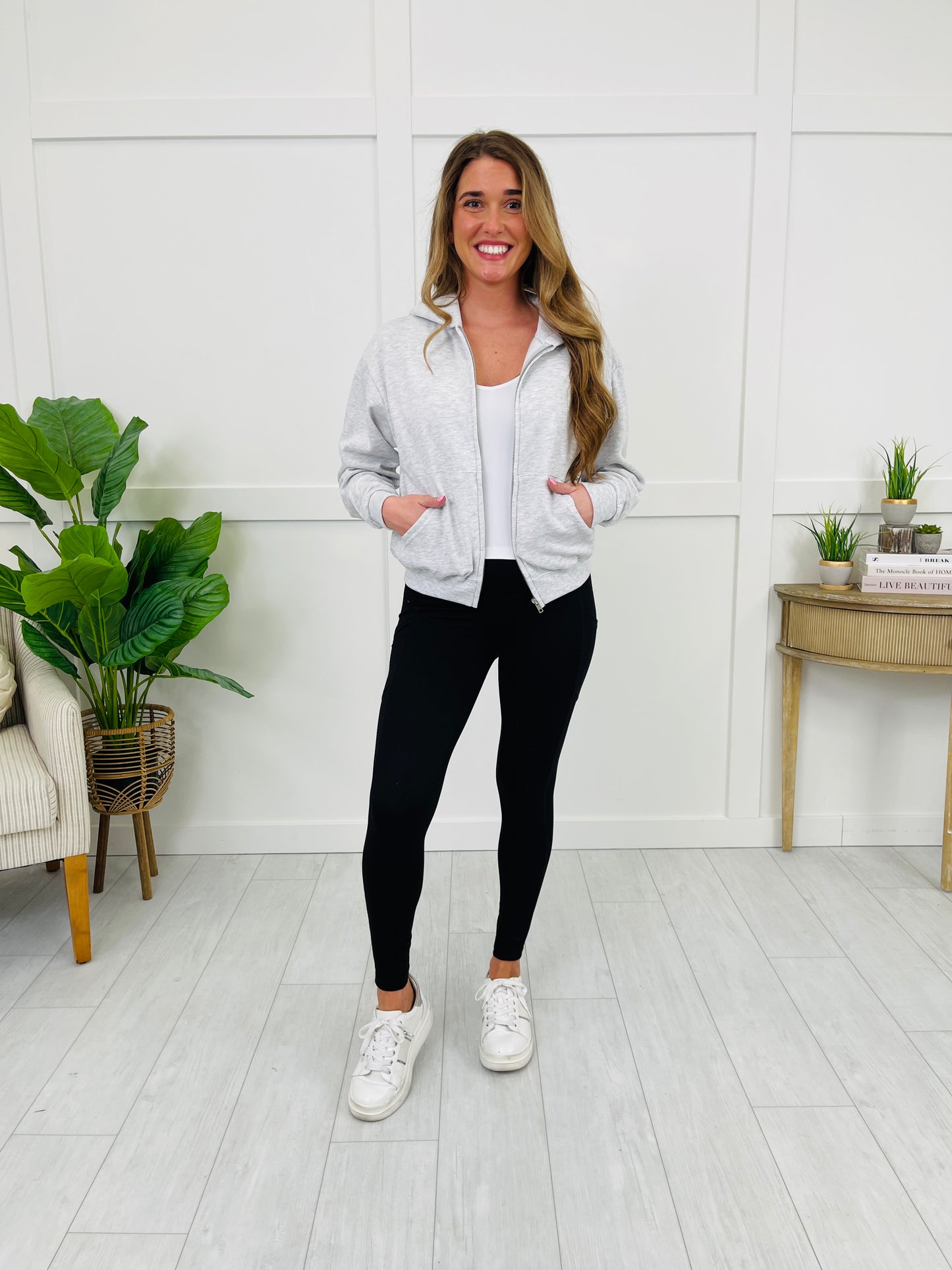 Off Duty Zip Hoodie in Multiple Colors