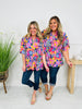 Radiate Sunshine Top in Siesta Key Print