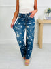 Garden Party Tummy Control Wide Leg Jeans