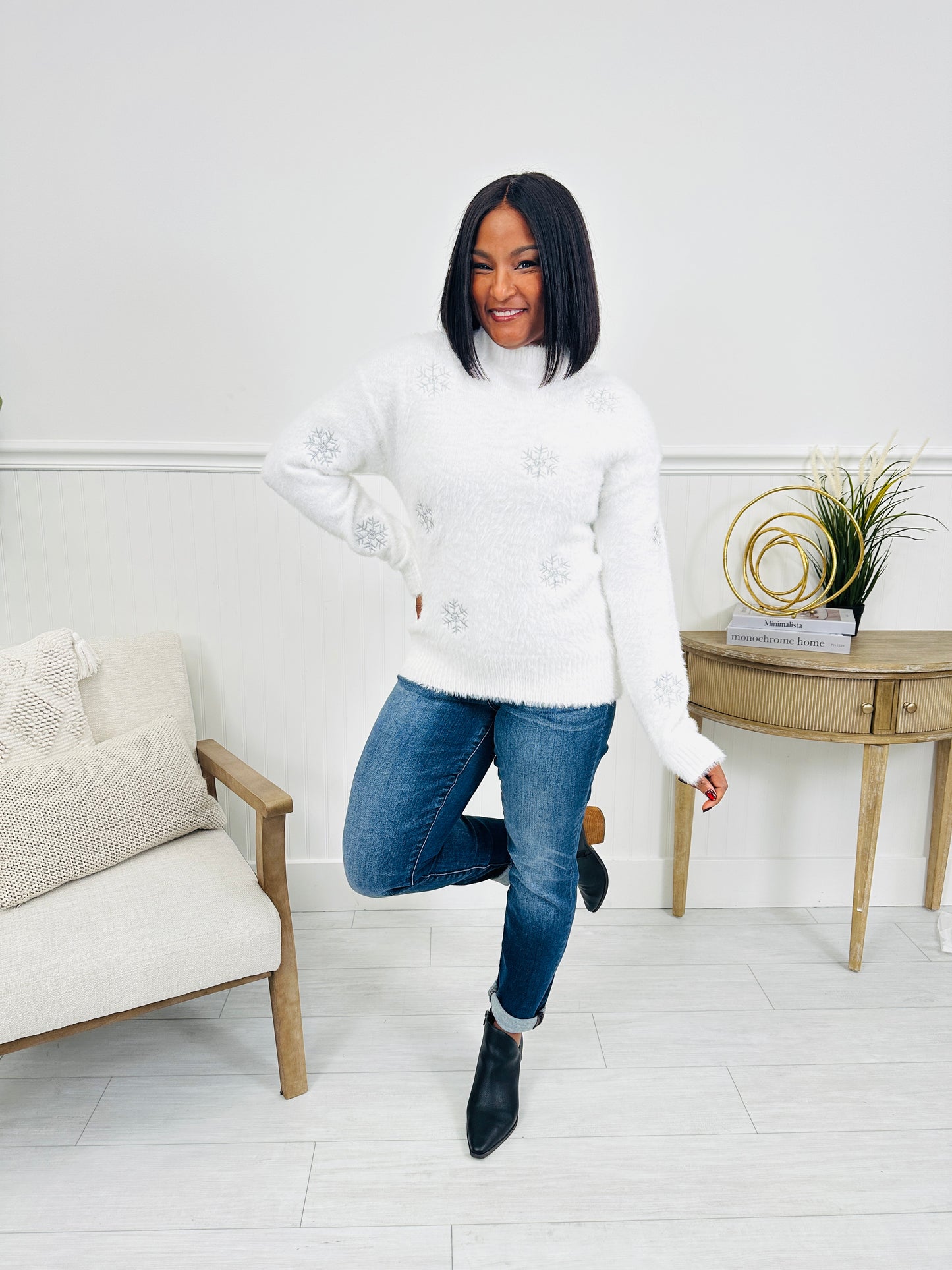 Chasing Snowflakes Sweater