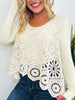 Crochet All Day Top-- Multiple Colors!