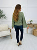 Sweetest Surrender Top In Sage Green