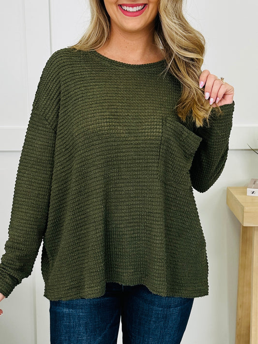 DOORBUSTER! Relaxed Reflections Sweater- Multiple Colors!