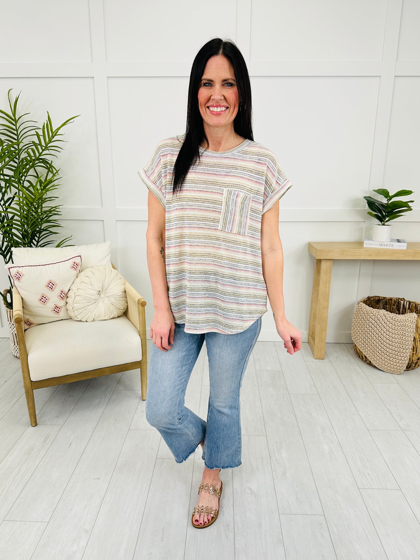 Between The Stripes Top