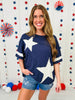 Starline Revival Top In Navy