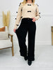 Judy Blue Midnight Moments Retro Wide Black Jeans