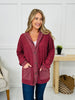 The Softest Goodbye Cardigan in Burgundy