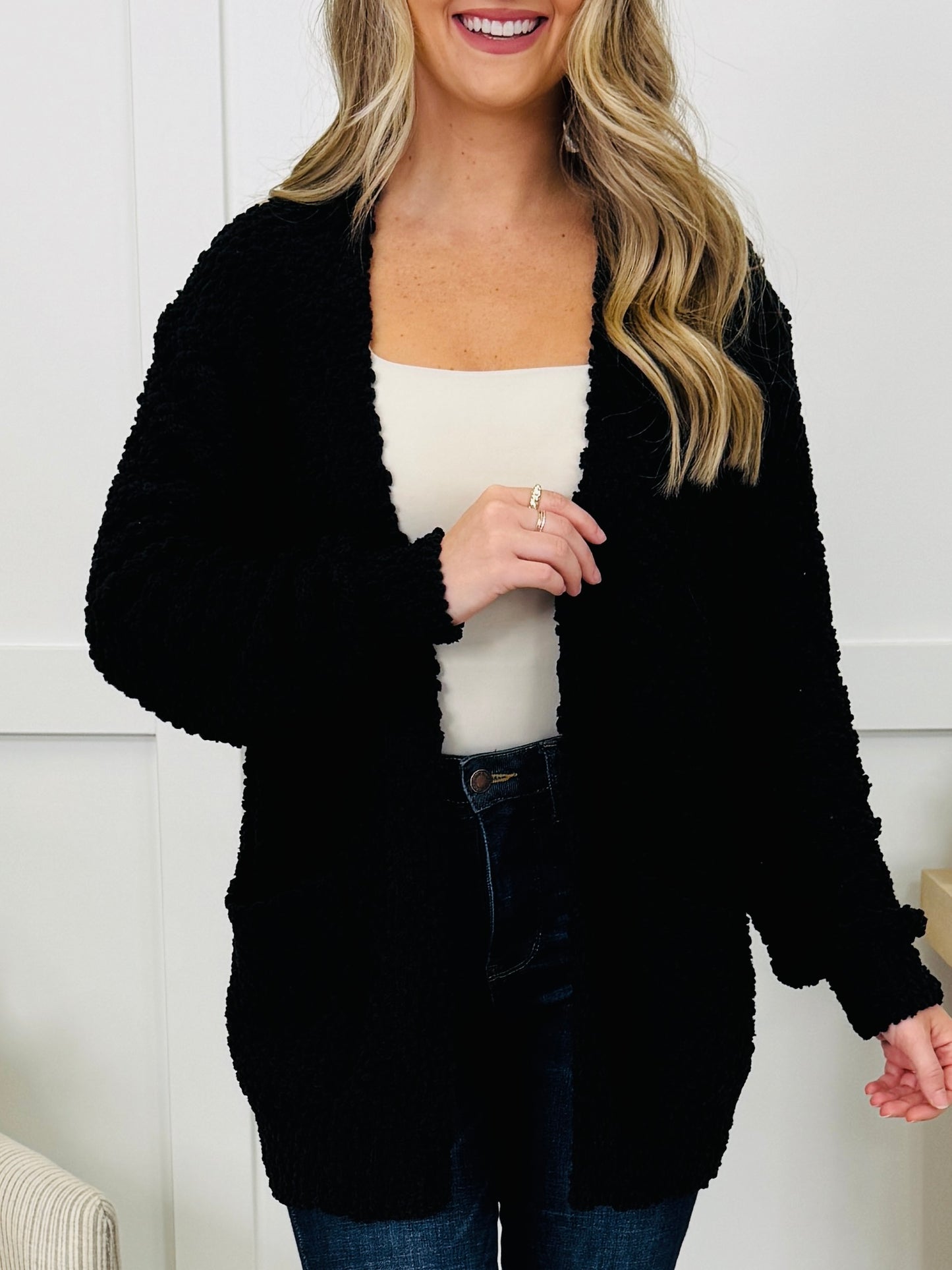 DOORBUSTER! Fleece Feelings Cardigan- Multiple Colors!