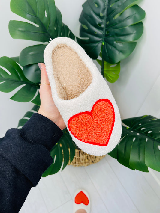 Big Heart Slippers