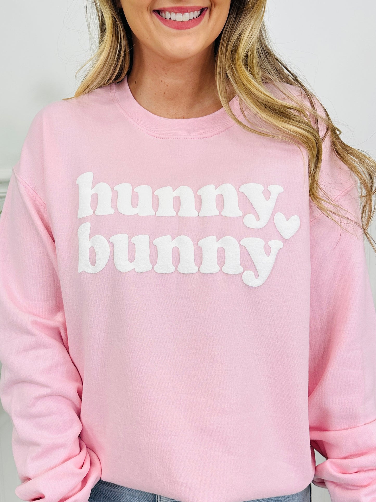 Hunny Bunny Graphic Crewneck Sweatshirt