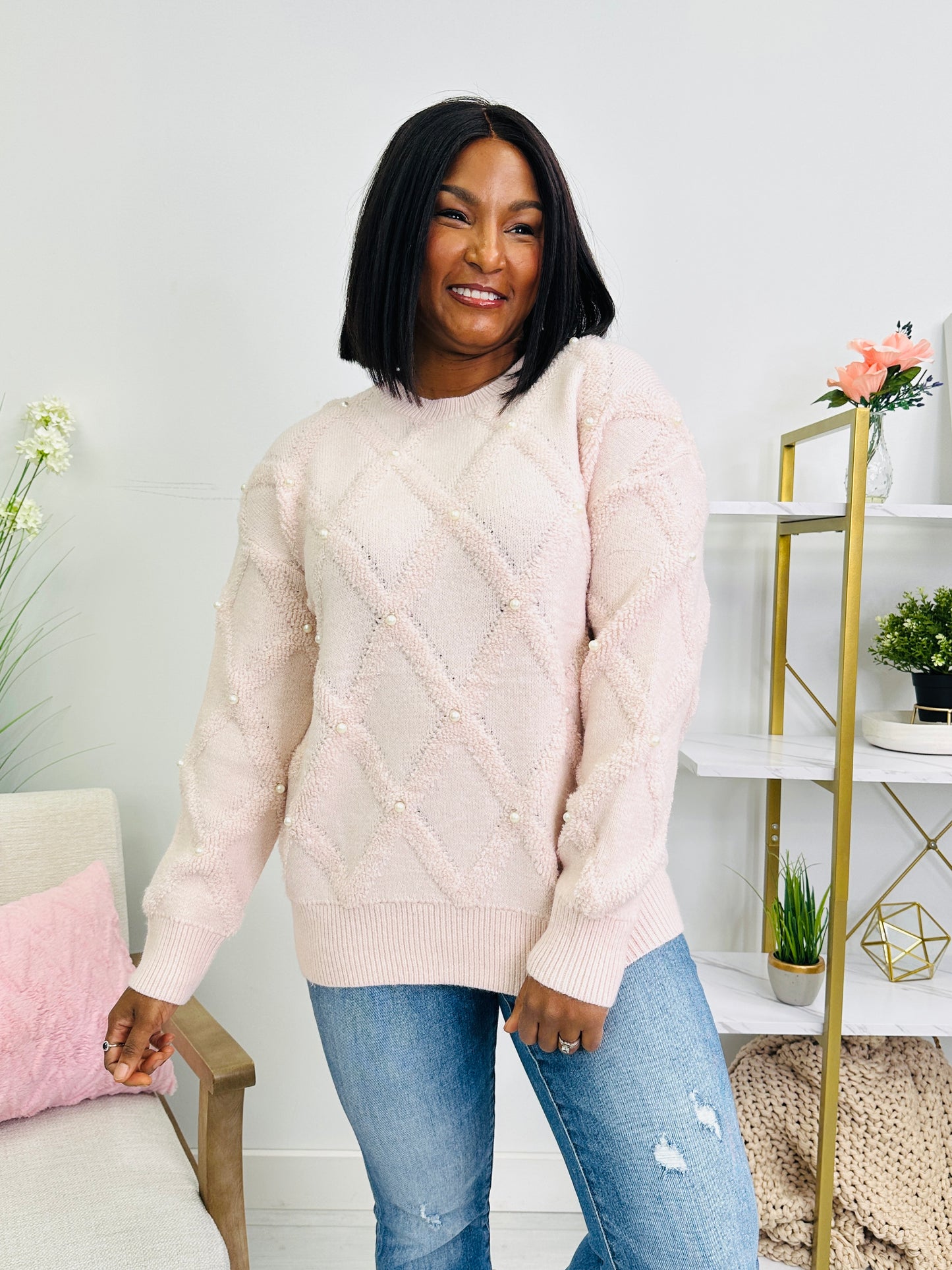 Diamond Glow Sweater