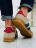 Downtown Dash Sneakers in Khaki Green