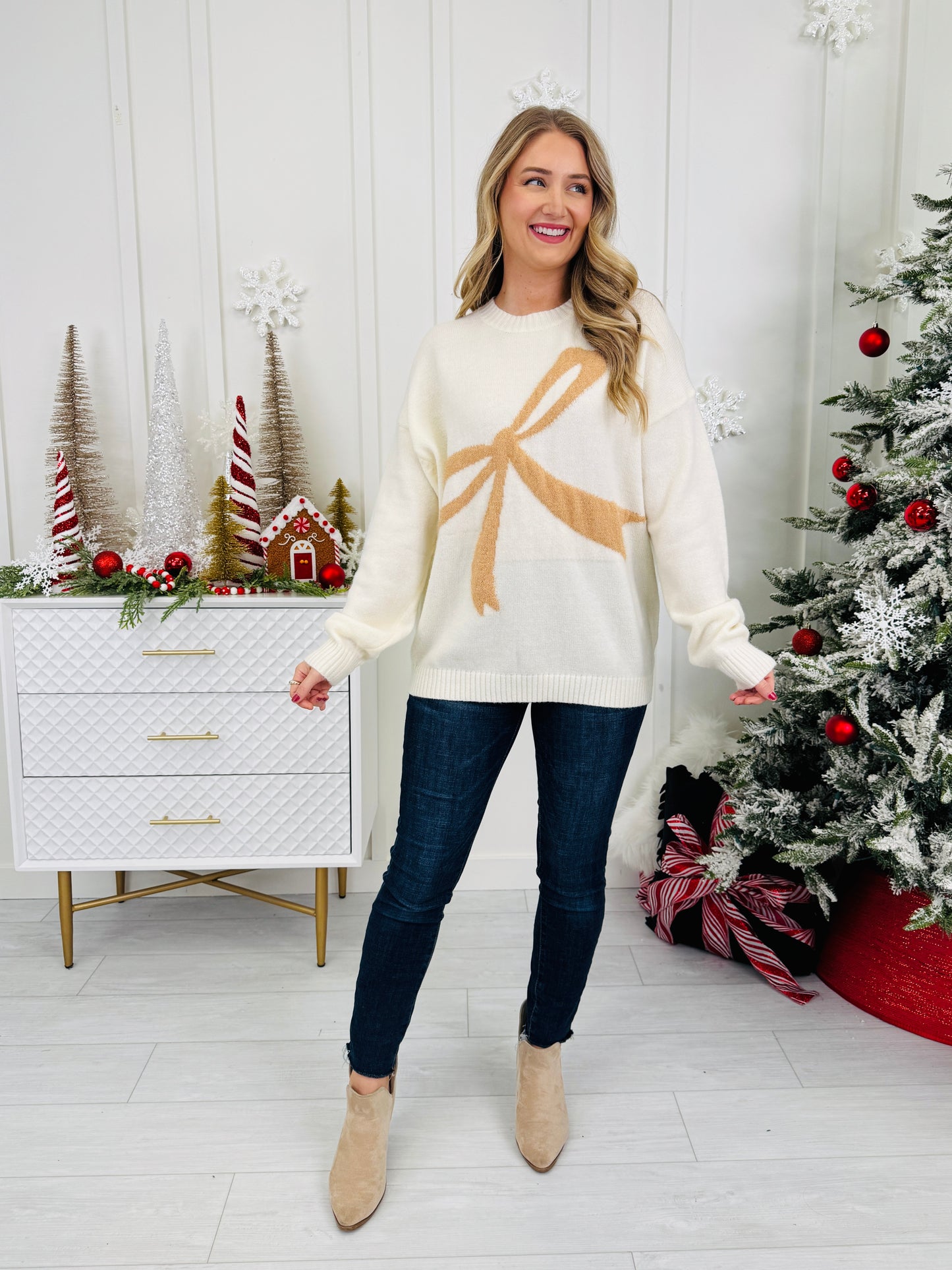 Ribbon Crush Sweater