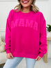 Hey Mama MOCO Exclusive Crewneck In Hot Pink