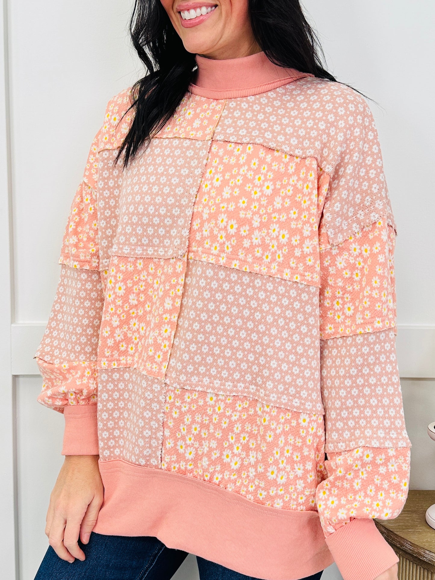 Champagne Nights Sweater In Pink