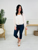 Judy Blue New Beginnings Cuffed Capri Jeans