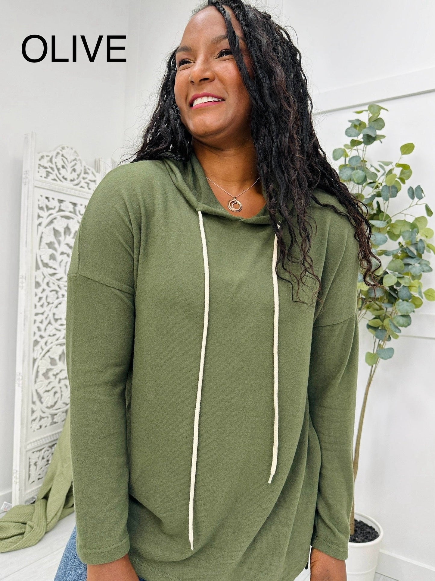 REG/CURVY Statement Of Comfort Hoodie- Multiple Colors!