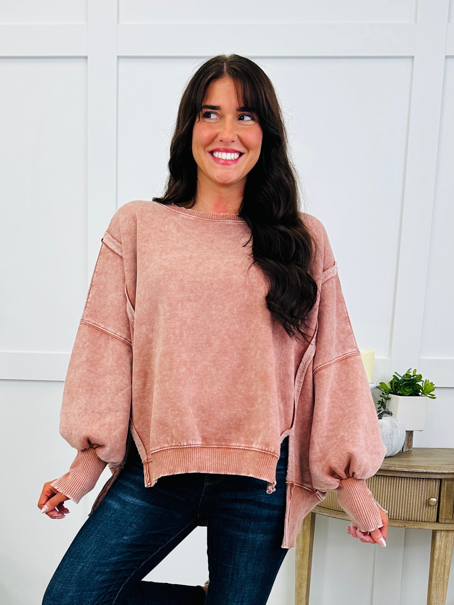 The Comfort Zone Pullover In Multiple Colors