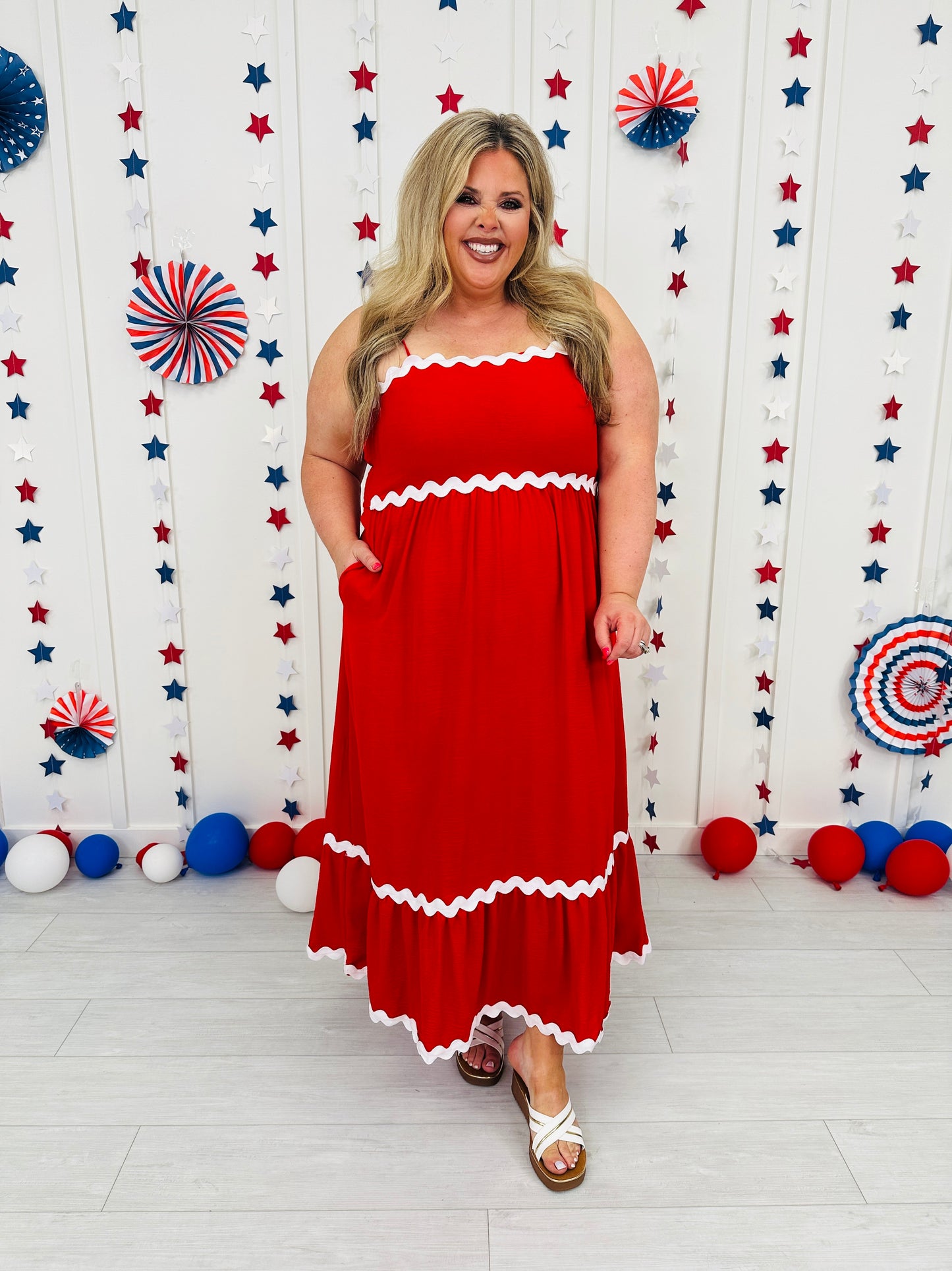 Firework Finale Maxi Dress in Multiple Colors