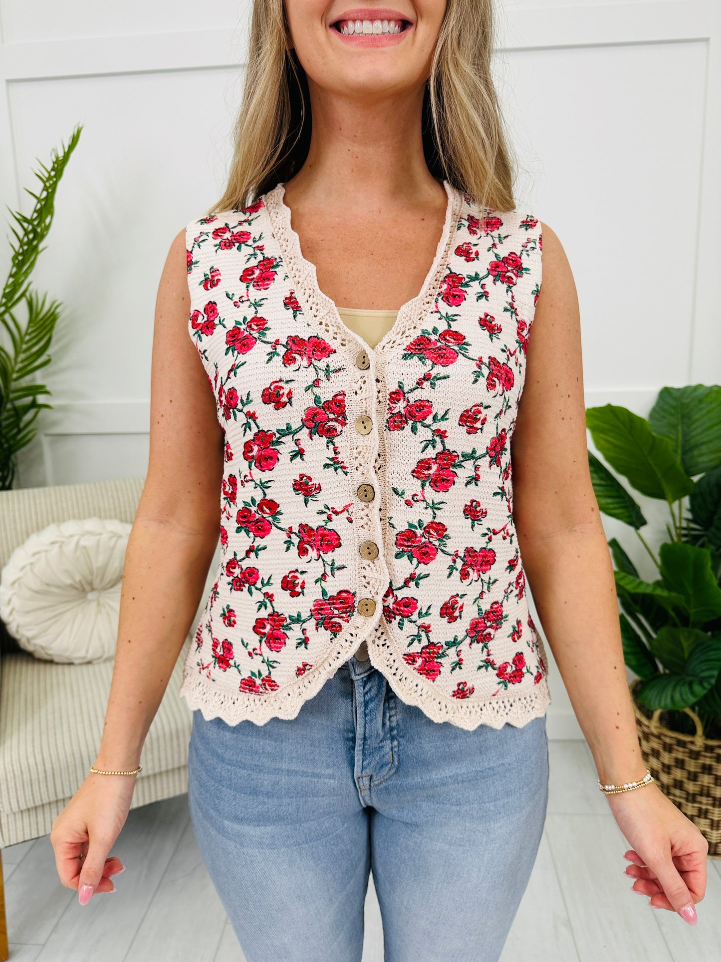 Kissed By Petals Cardigan