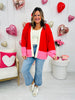 Crushing On Colorblock Cardigan