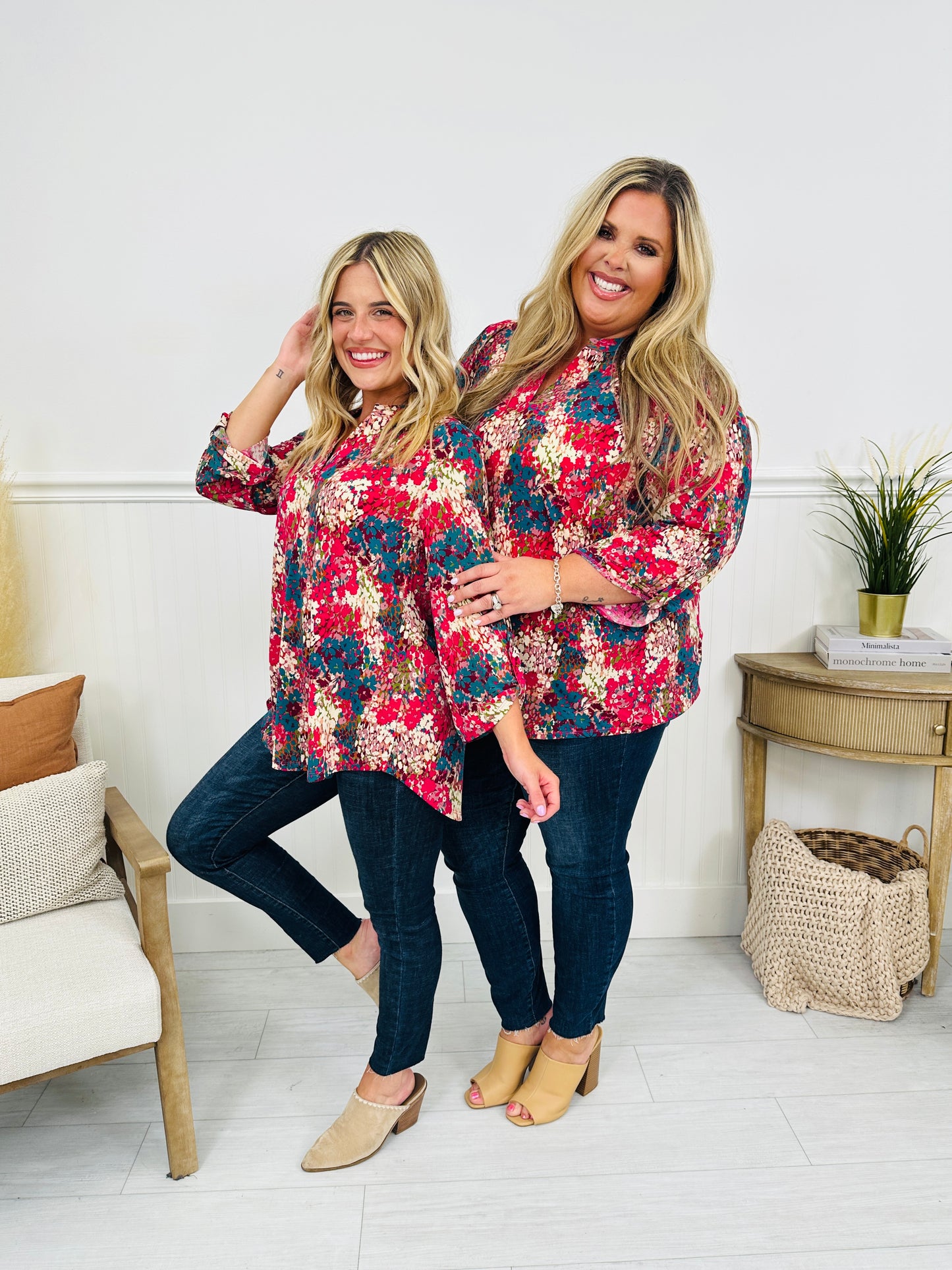 Fall Into You Top in Wine