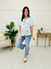 Vintage Blossoms Top In Ivory
