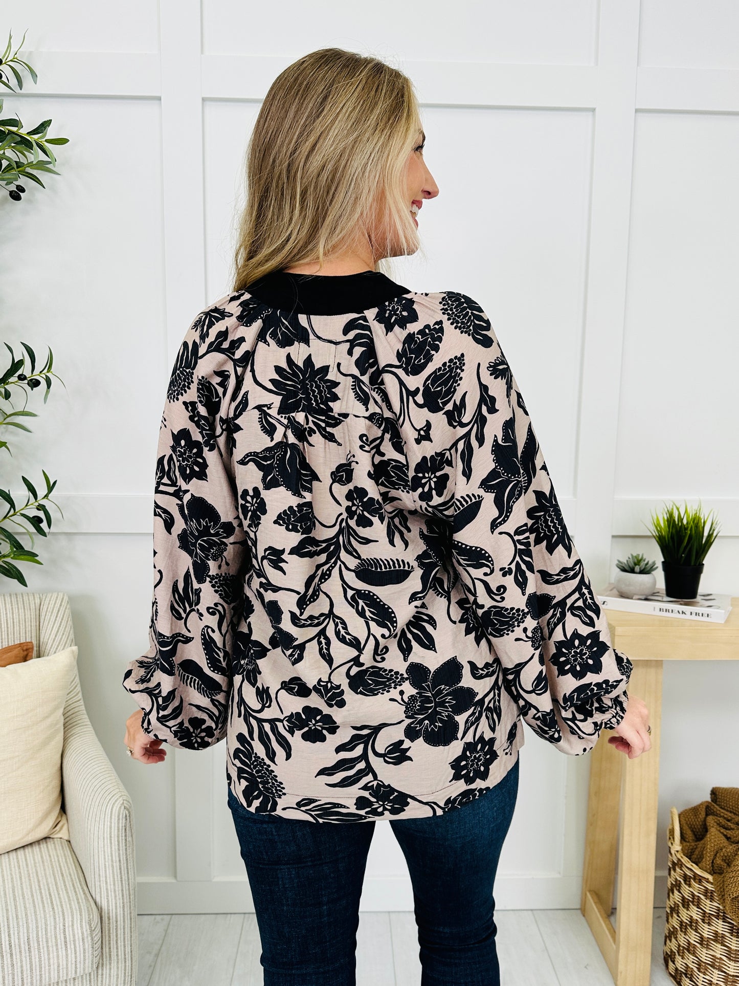 Floral Logic Pullover