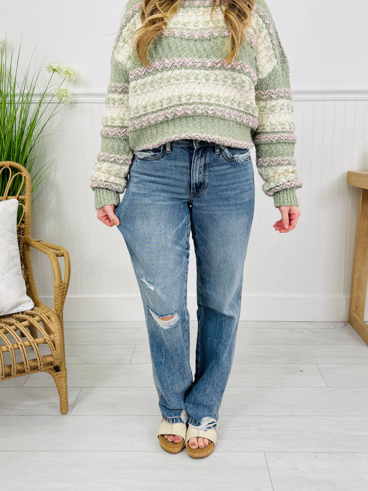 Judy Blue Totally Buggin '90s Straight Leg Jeans